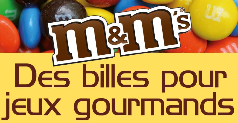 M&M's, des billes pour jeux gourmands — ilec