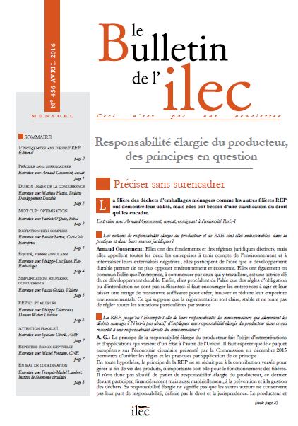 Responsabilité élargie du producteur, des principes en question