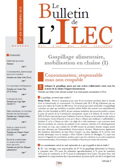 Gaspillage alimentaire, mobilisation en chaîne (I)