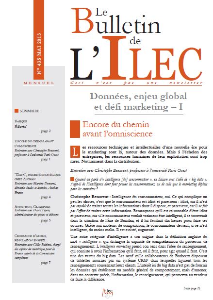 Données, enjeu global et défi marketing – I