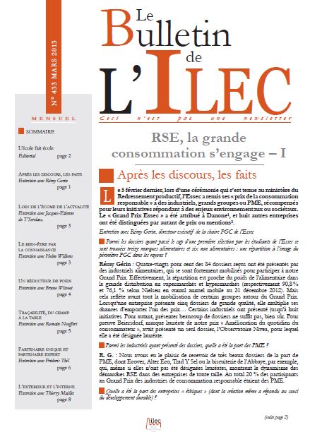 RSE, la grande consommation s’engage – I