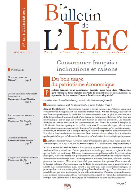 Consommer français : inclinations et raisons