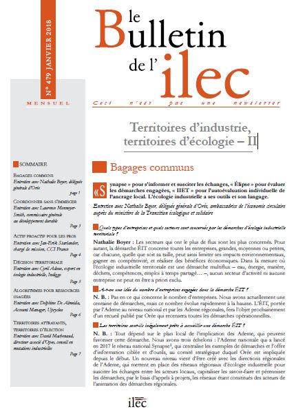 Territoires d’industrie, territoires d’écologie – II