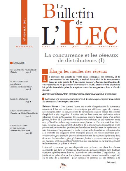 LA CONCURRENCE ET LES RESEAUX DE DISTRIBUTEURS (I)