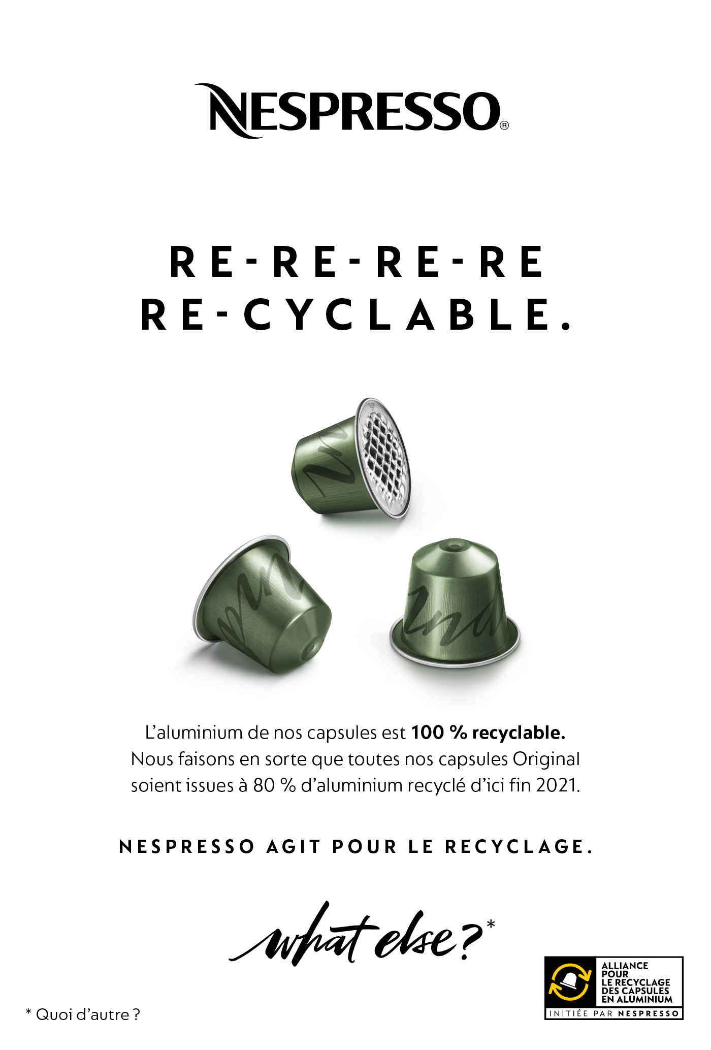 Nespresso, l’aluminium circulaire